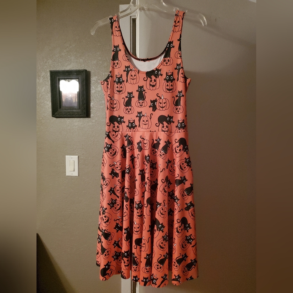 BM Cat O'Lantern Scoop Longline - Picture 2 of 3
